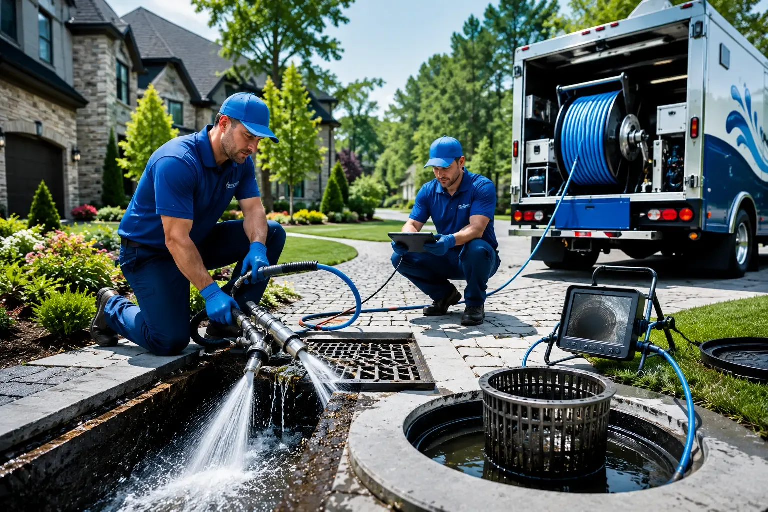 Local outdoor drain cleaning professionals in Franklin, WV