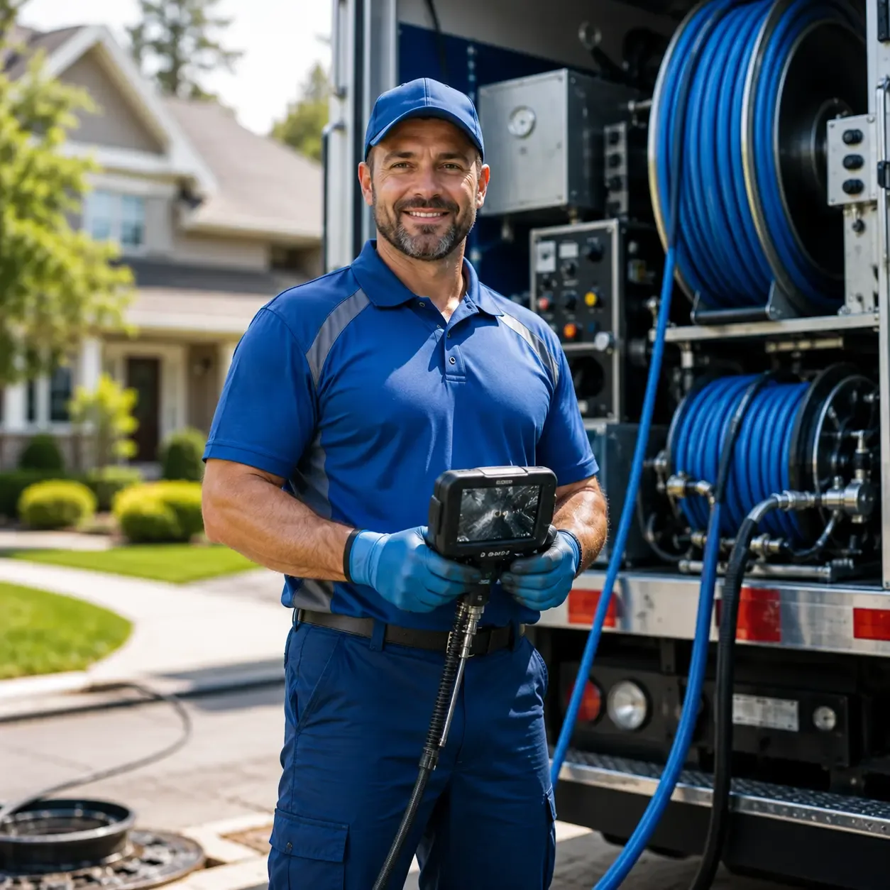 Local outdoor drain cleaning specialists in Franklin, WV
